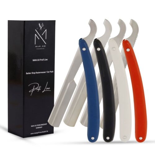 MAN.GO Barber Shop Rasiermesser 12er Pack